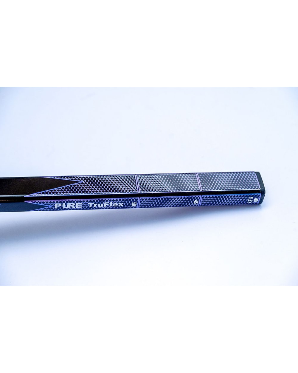 Pure Ringette Attack Pro Stick - TruFlex detail showing 40 flex marking