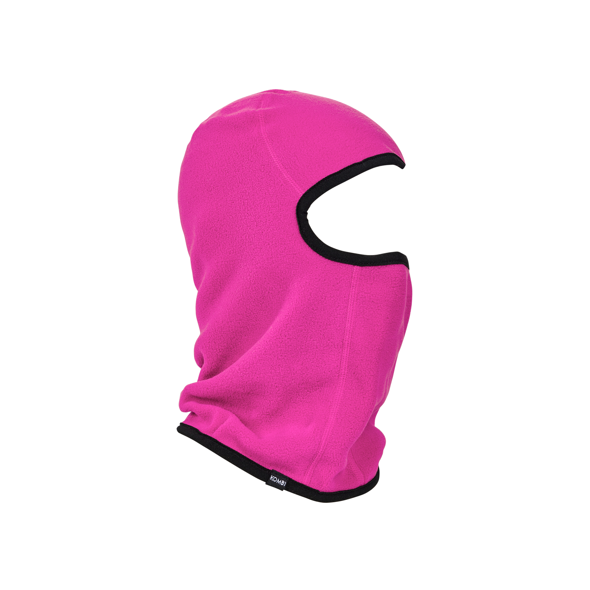 Kombi Cozy Fleece Youth Balaclava - FUSCHIA FEDORA - front