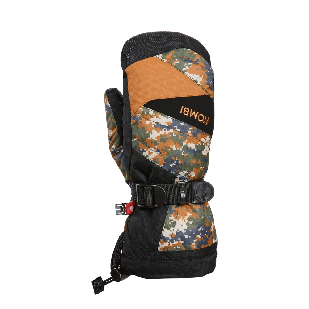 Kombi The Original Youth Mitt - GAMER CAMO WITH CHAMOIS - front