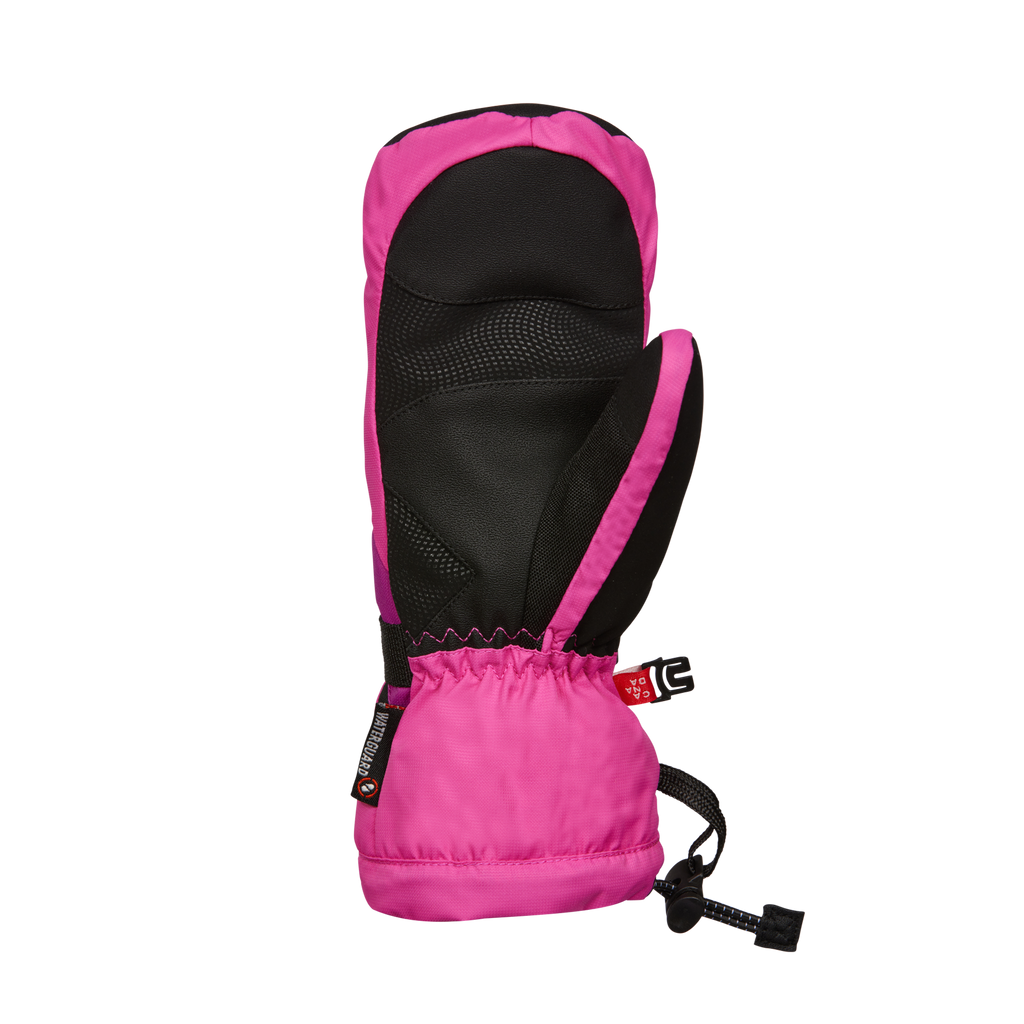 Kombi Yolo Youth Primaloft Mitt - FUCHSIA FEDORA WITH MICRO CHIP AND ORCHID PETAL