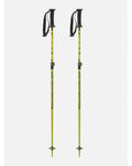 K2 Boys' Sprout Adjustable Ski Poles - Green, full view