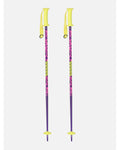 K2 Junior Charm Ski Poles - Purple, full view