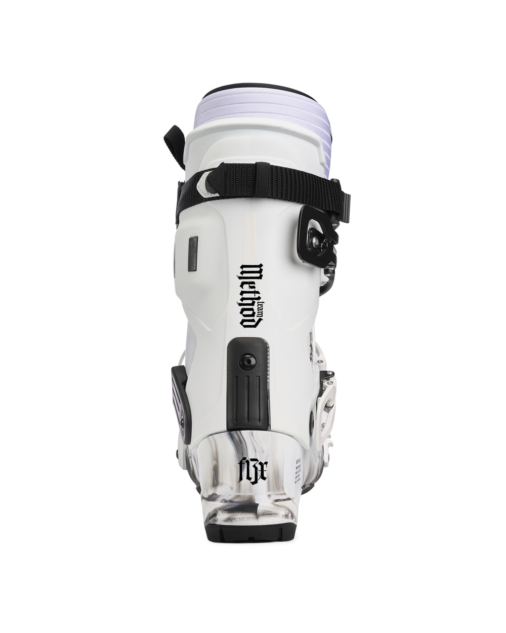 K2 Men's Method Team Ski Boots 2027 - White/Black, rear view