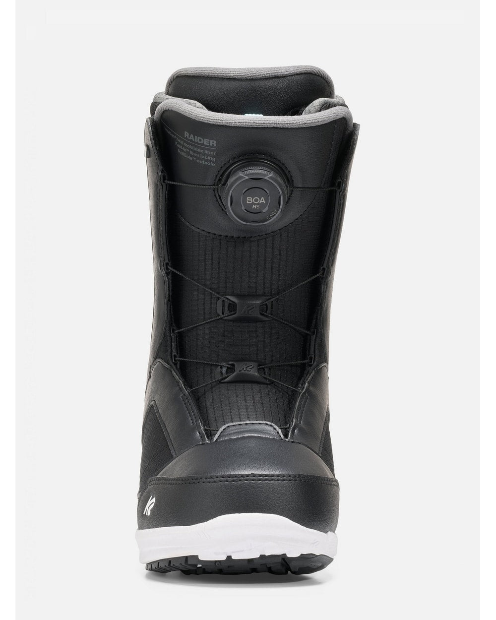 K2 Raider Men's Snowboard Boot - Black - back
