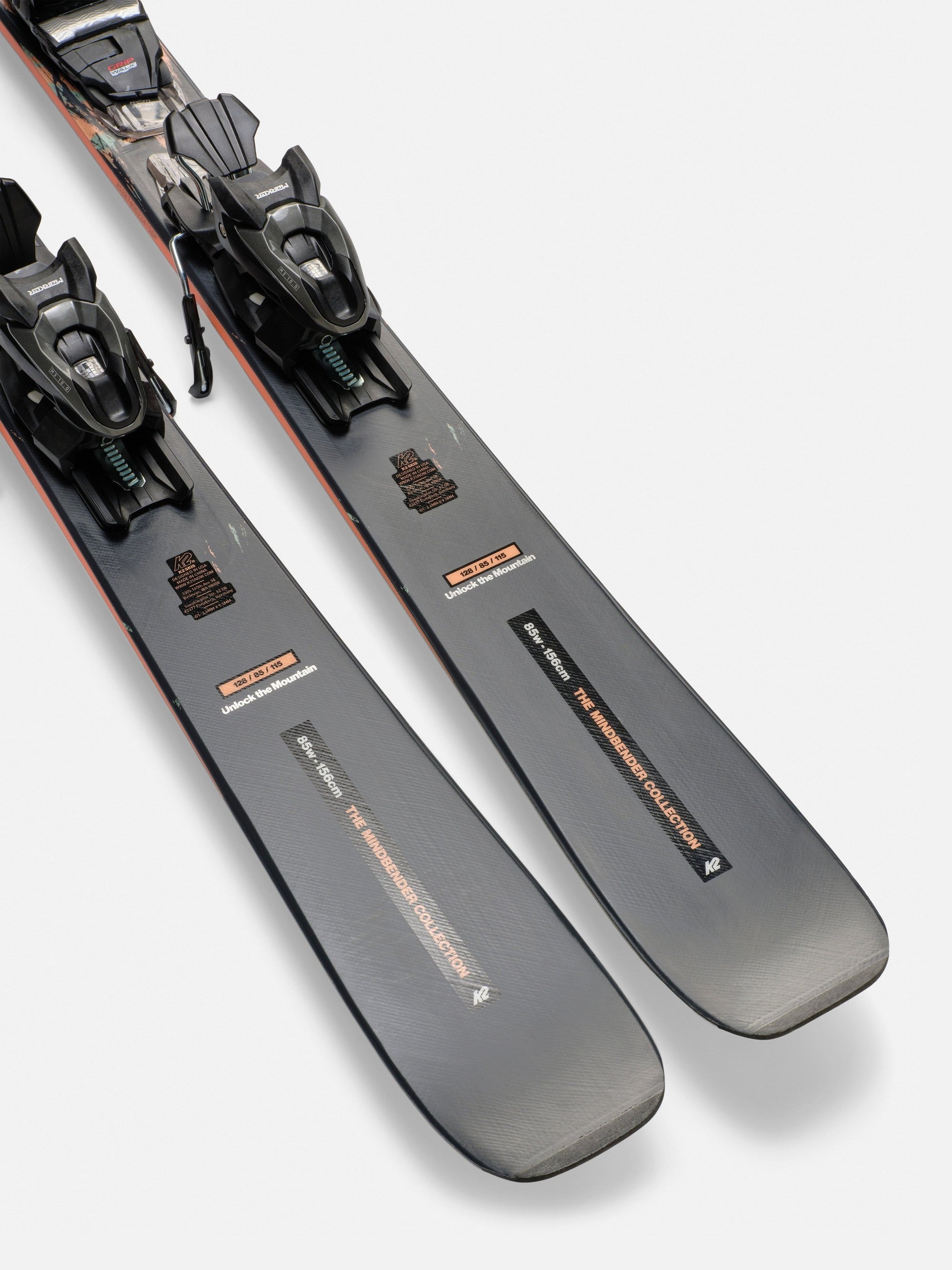 K2 Women's Mindbender 85 W QuikClik Skis