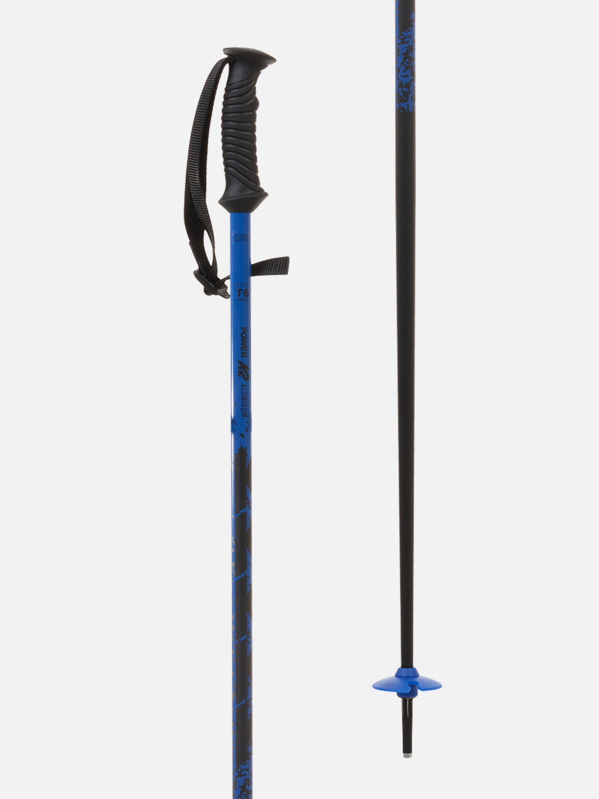 K2 Power Aluminum Ski Poles - Blue