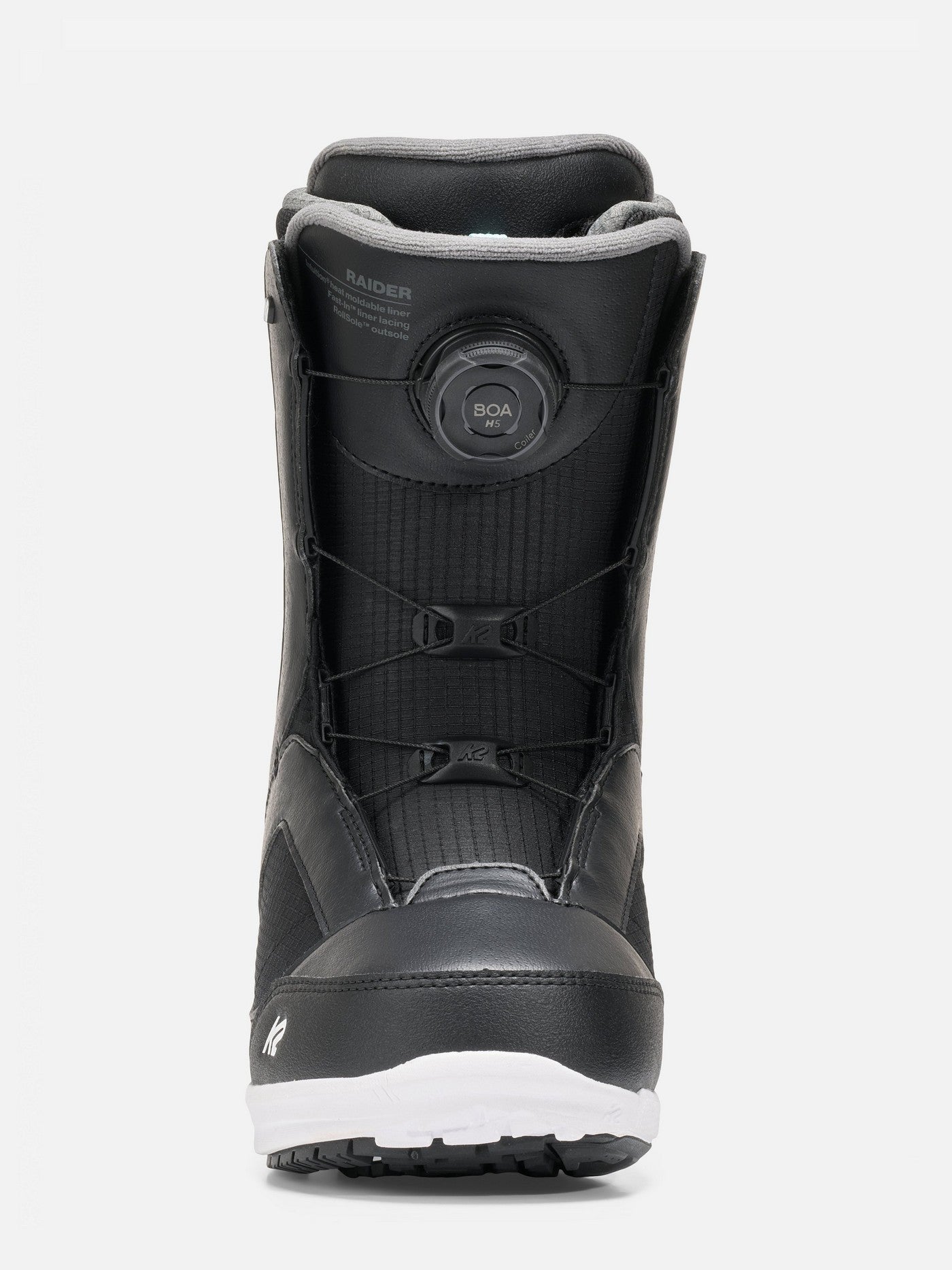 K2 Raider Men's Snowboard Boot - Black - back