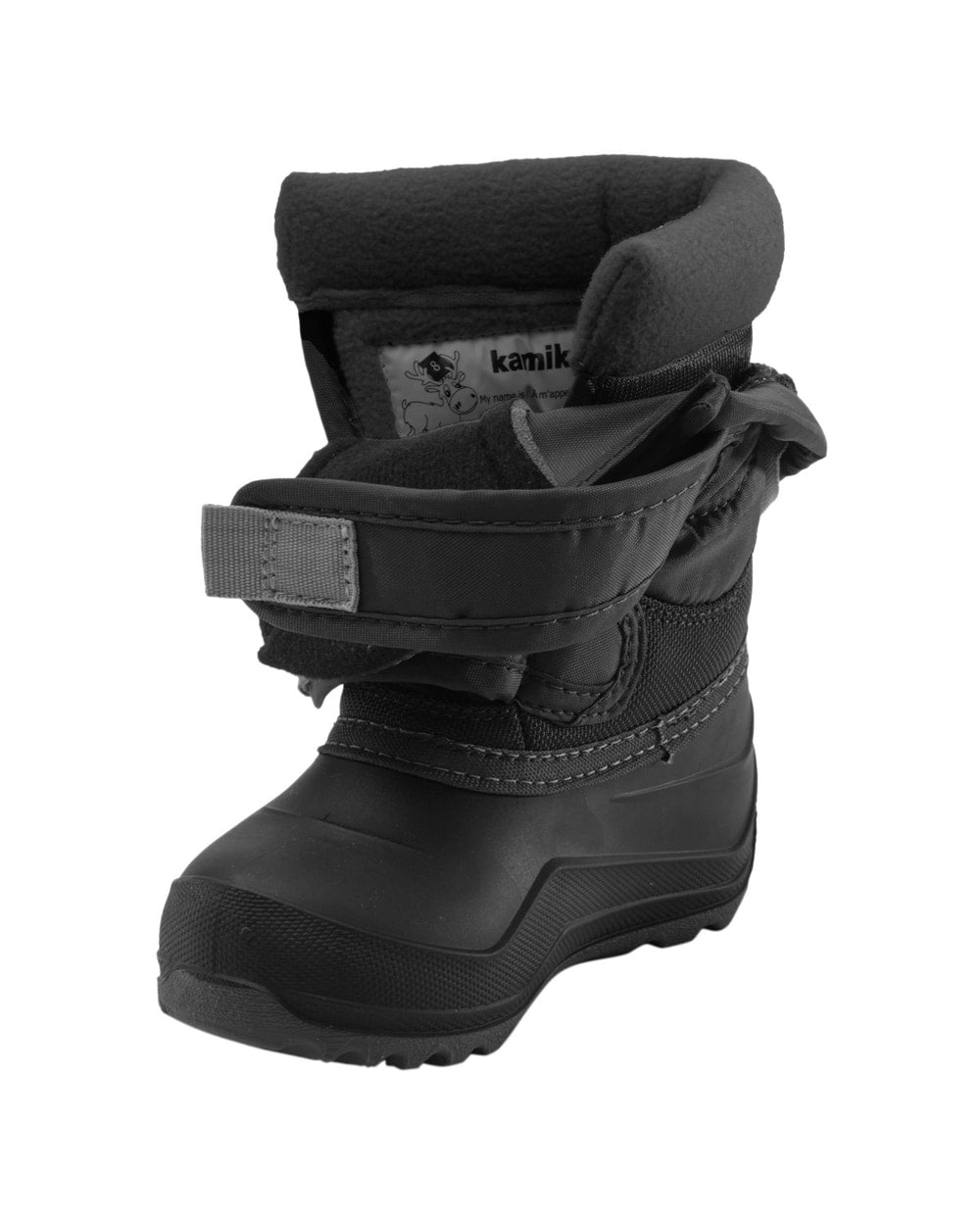 Kamik Kids' Hibou Winter Boots - BLACK