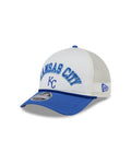 Kansas City Royals Chrome Arch 9FORTY M-Crown A-Frame Trucker Hat