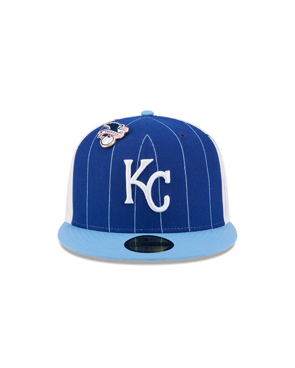 Kansas City Royals Pinstripe 59FIFTY Fitted Hat