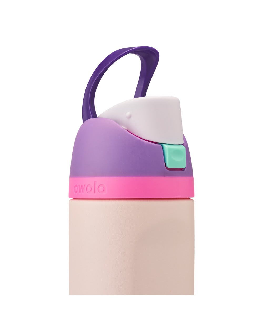 Owala Kids FreeSip® Water Bottle - 16oz - Bunny Business, carry loop detail