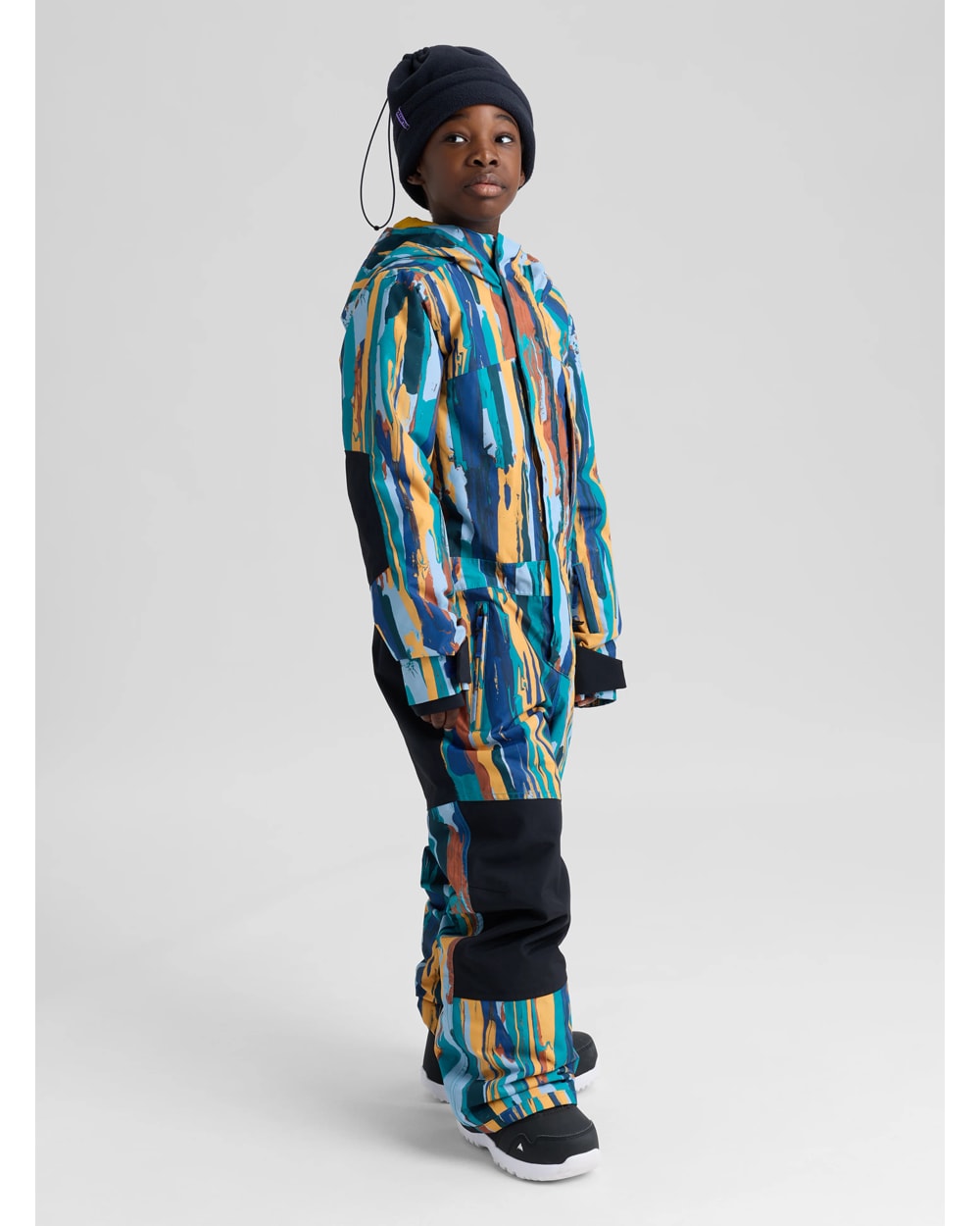 Burton Kids' 2L One Piece Snow Suit - Paint Stripe