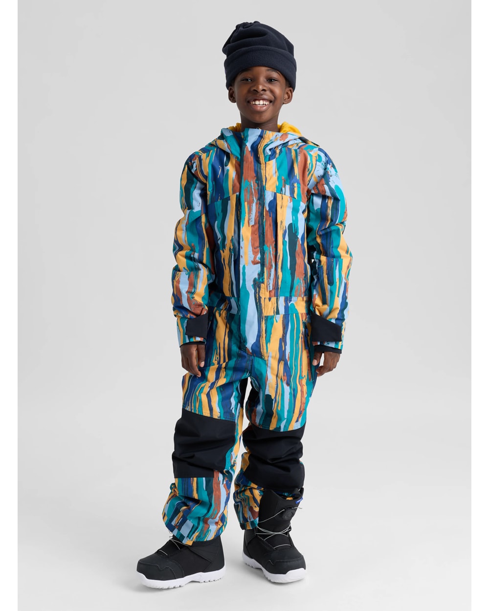 Burton Kids' 2L One Piece Snow Suit - Paint Stripe