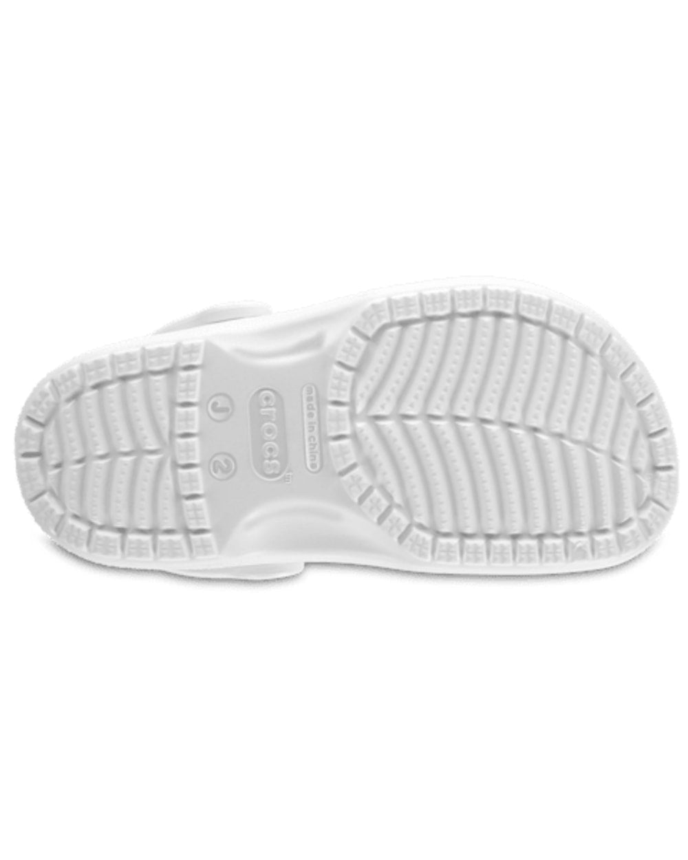 Crocs Kids' Classic Clog - White