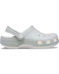 Crocs Kid's Classic Iridescent Glitter Clogs