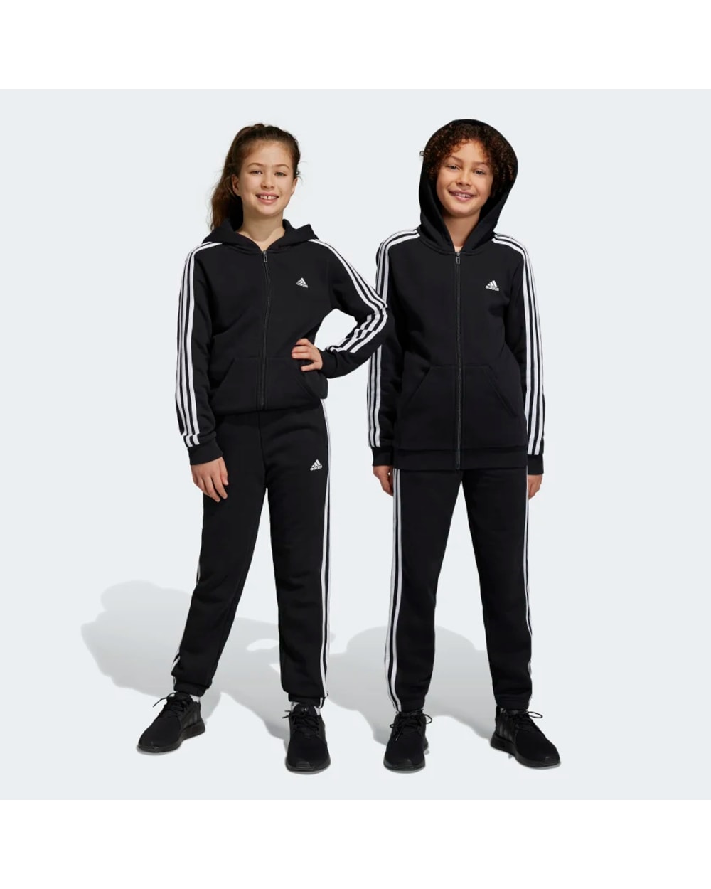 Kid's Essentials 3-Stripes Fleece Pants