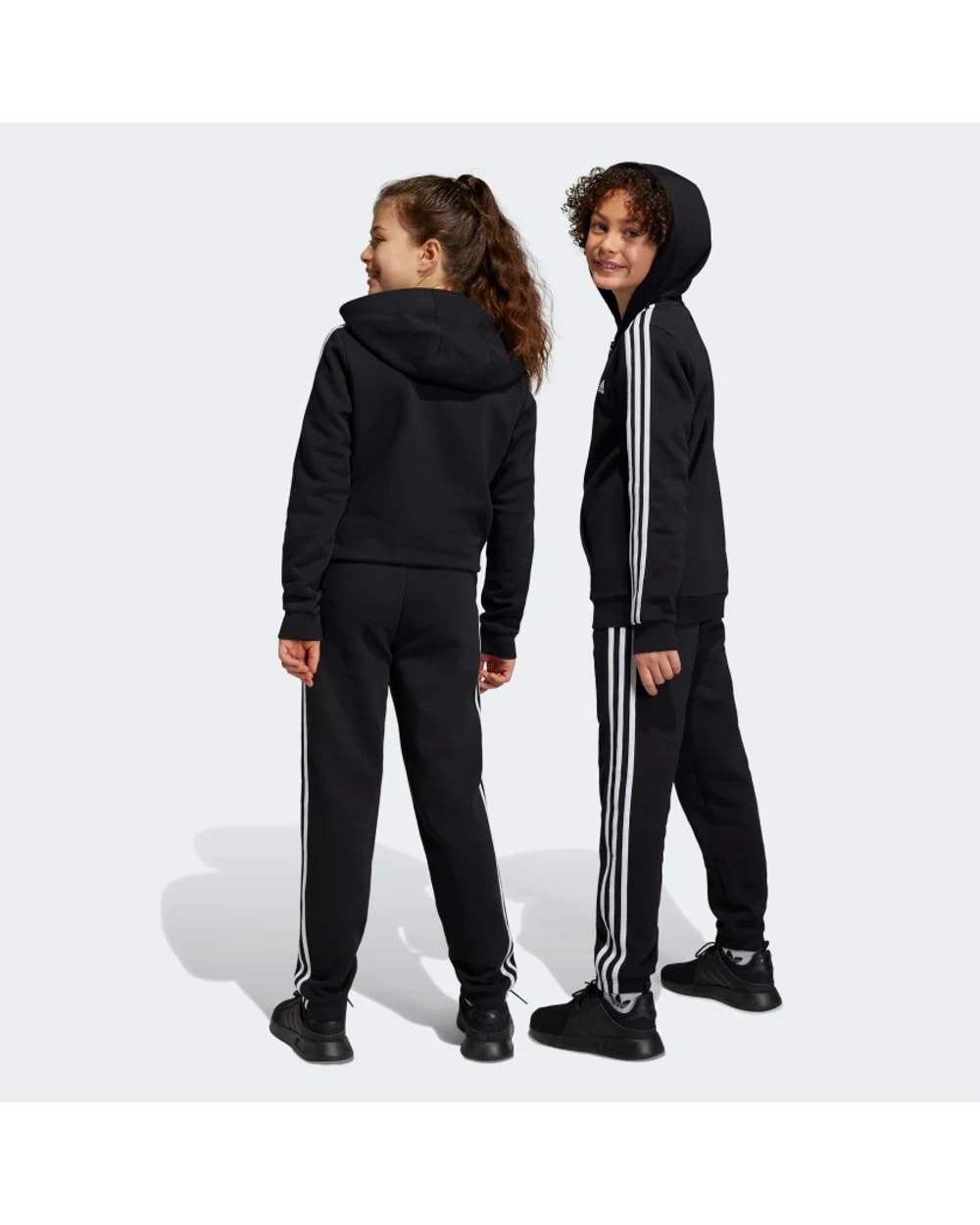 Kid's Essentials 3-Stripes Fleece Pants