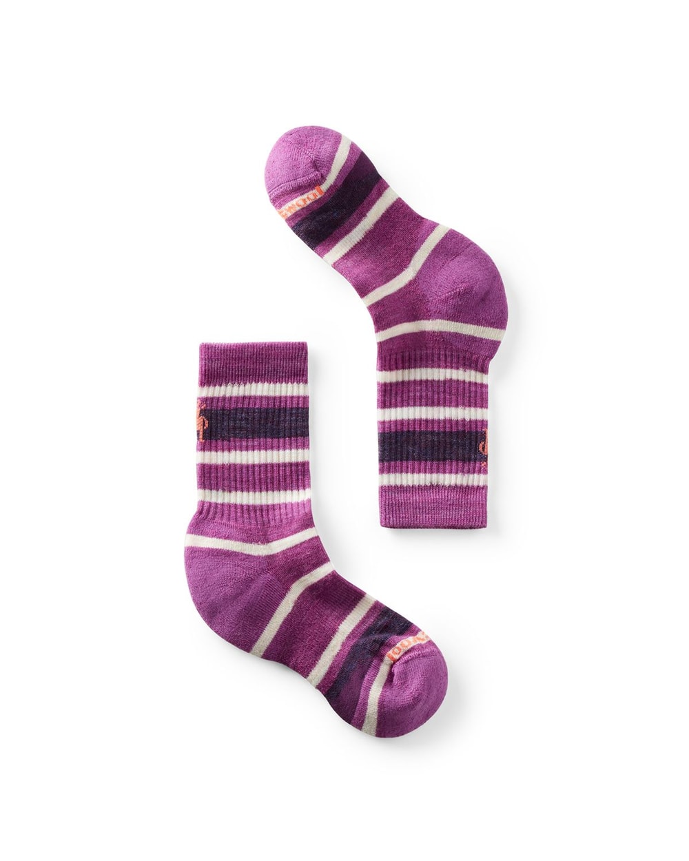 Smartwool Kids' Hike Light Cushion Striped Crew Socks