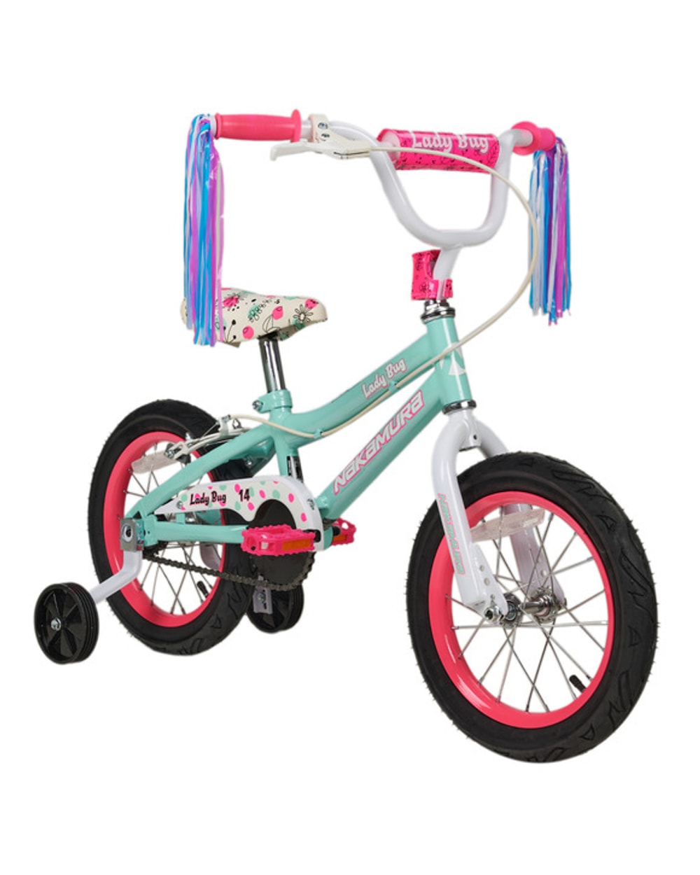 Nakamura Kid's Lady Bug Bike - 14"