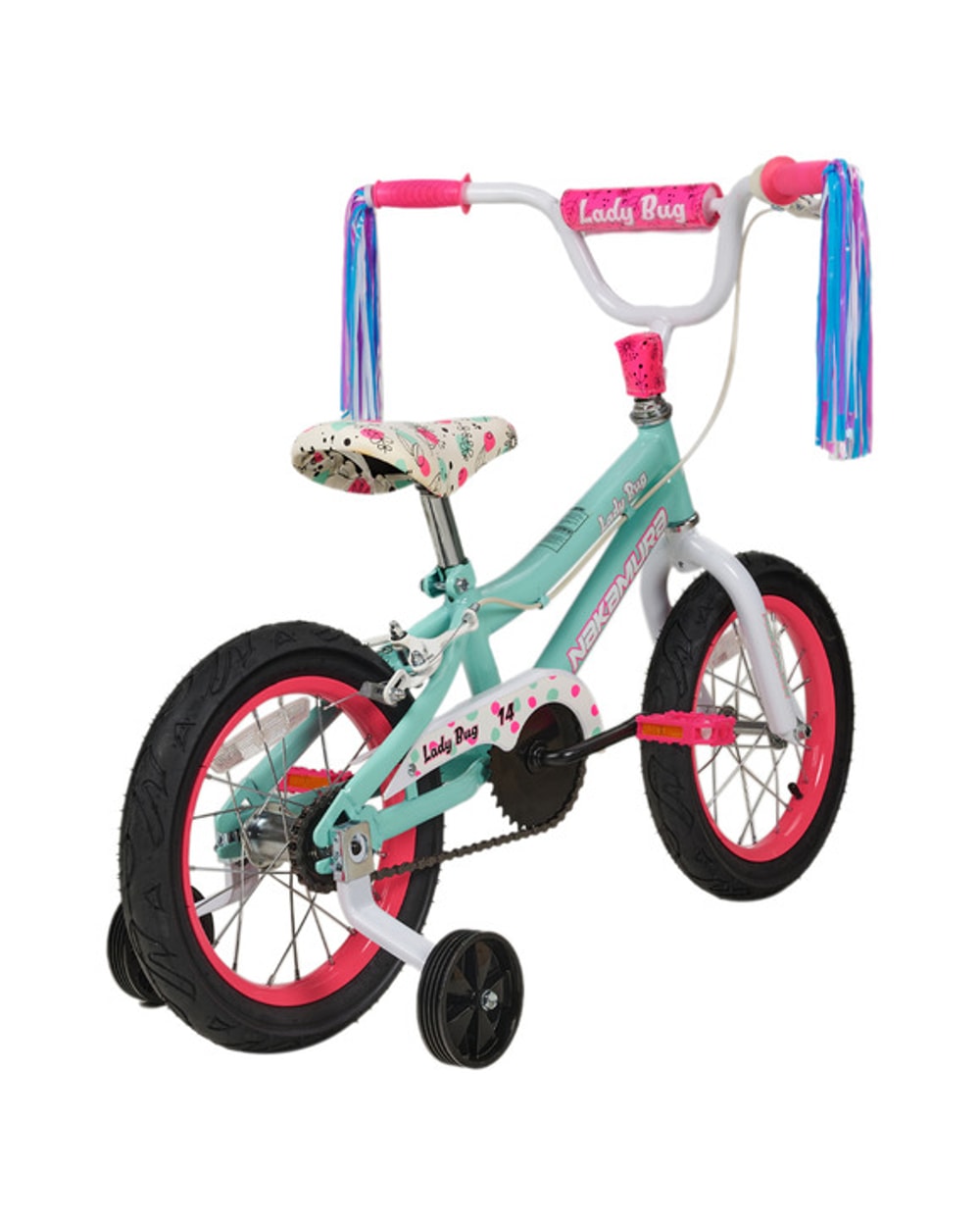 Nakamura Kid's Lady Bug Bike - 14"
