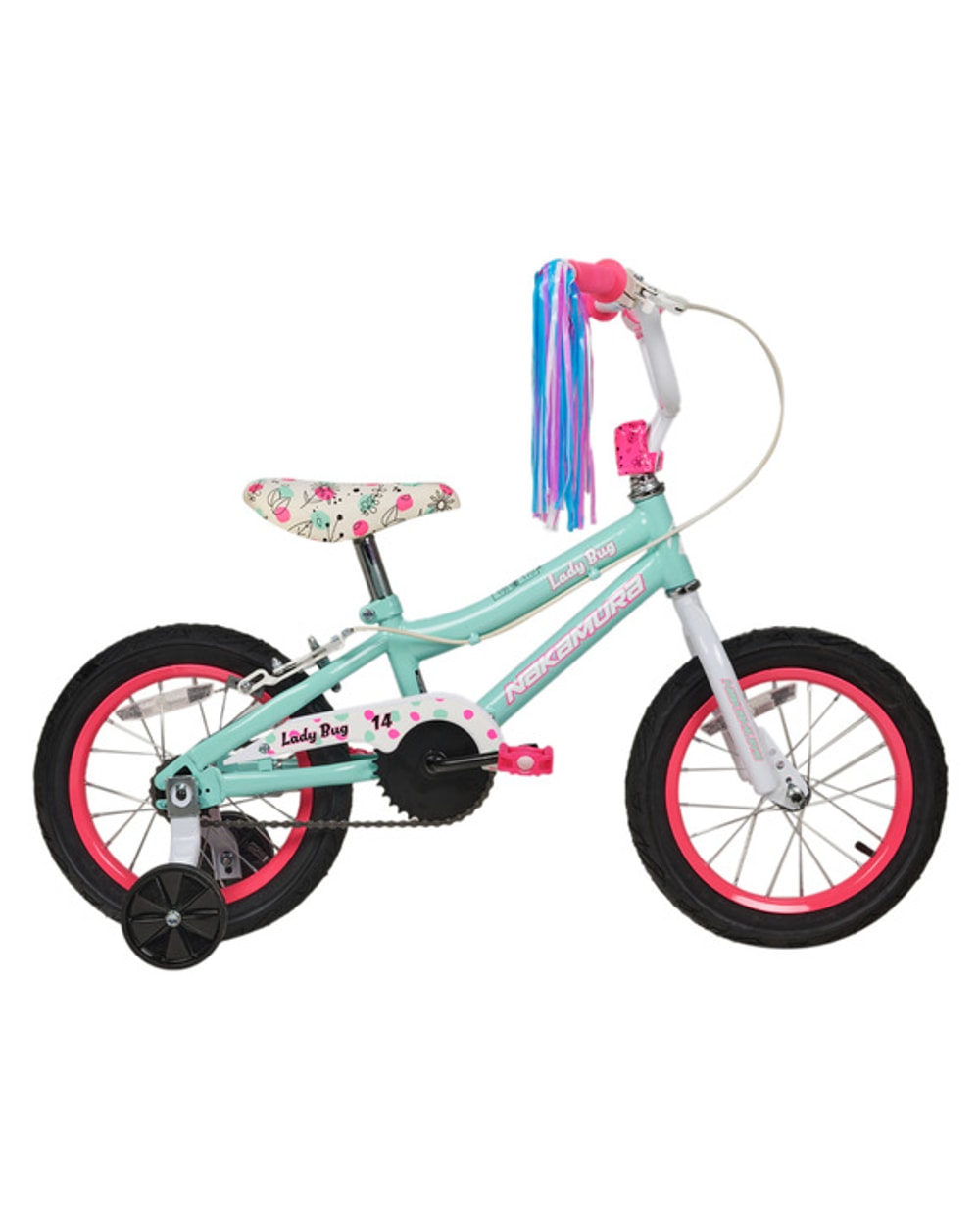 Nakamura Kid's Lady Bug Bike - 14"