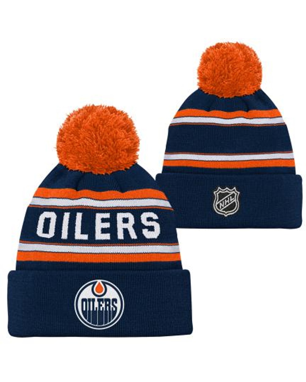 Kids NHL Jacquard Cuff Pom