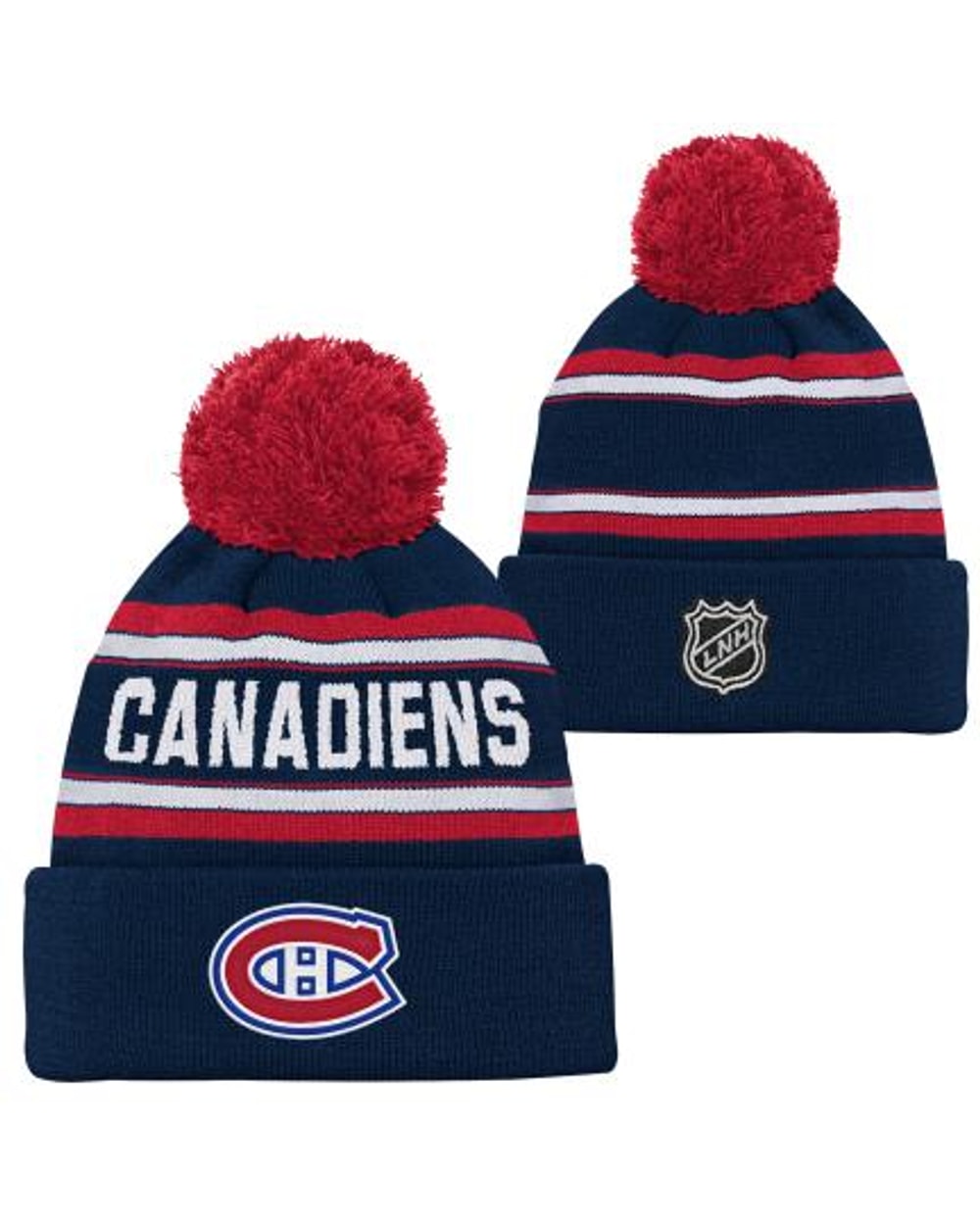 Kids NHL Jacquard Cuff Pom