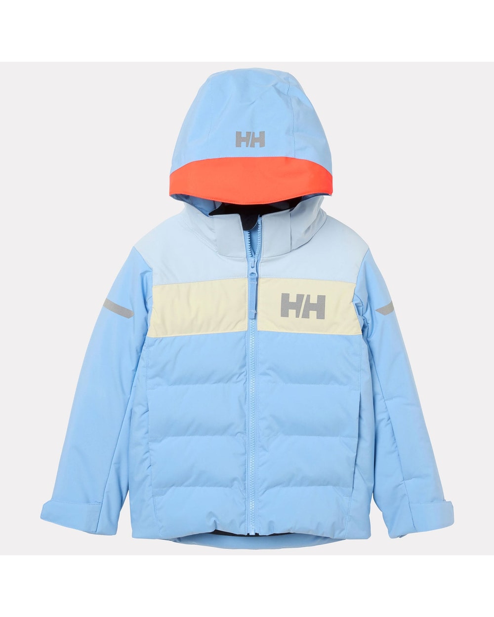 Helly Hansen Kids' Vertical Insulated Ski Jacket, Bright Blue, front