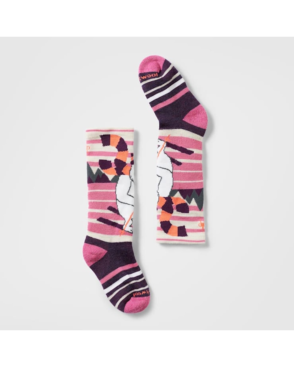 Smartwool Kids' Wintersport Yeti Pattern Over The Calf Socks