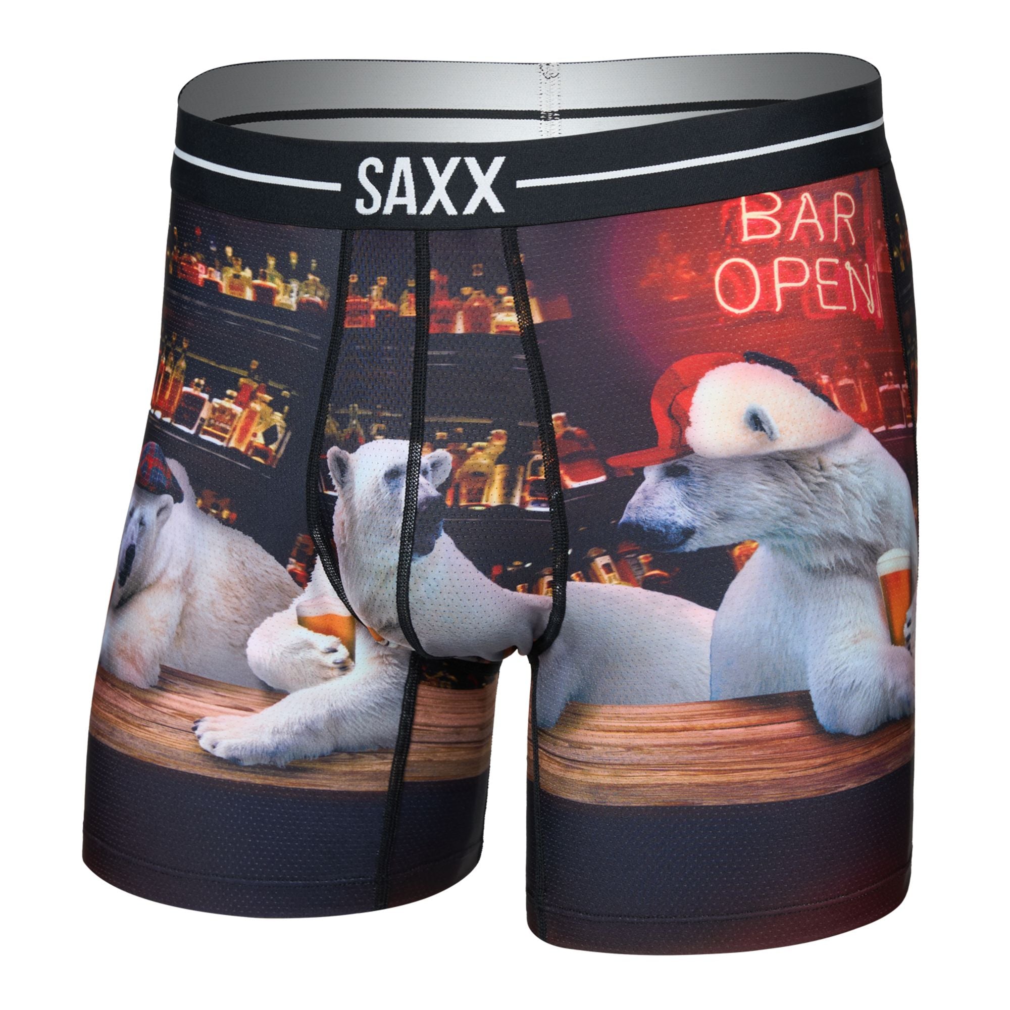 Saxx Volt Breathable Mesh Boxer Brief - Da Bears Multi