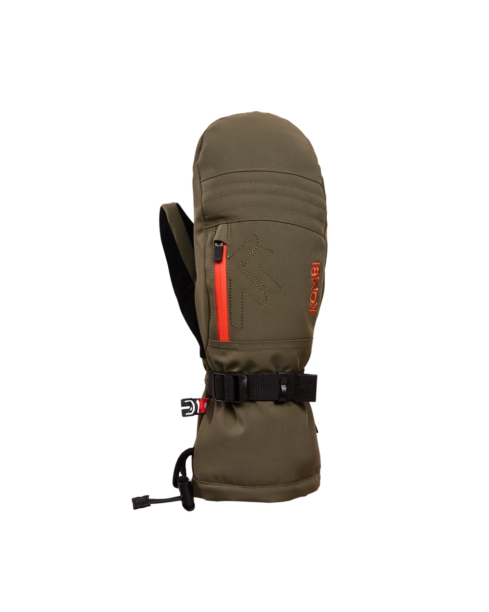 Kombi Trek Mitts - Fern with Kombi Red