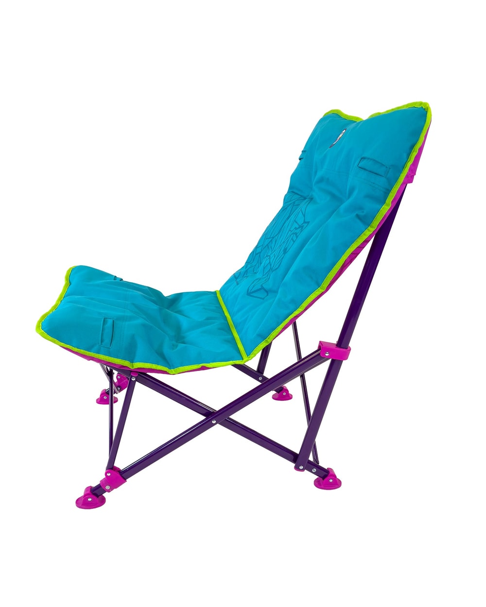 Kuma Aurora Padded Flip Chair pink cushion side