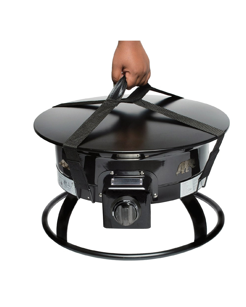 Kuma Bear Blaze Fire Bowl - 19"