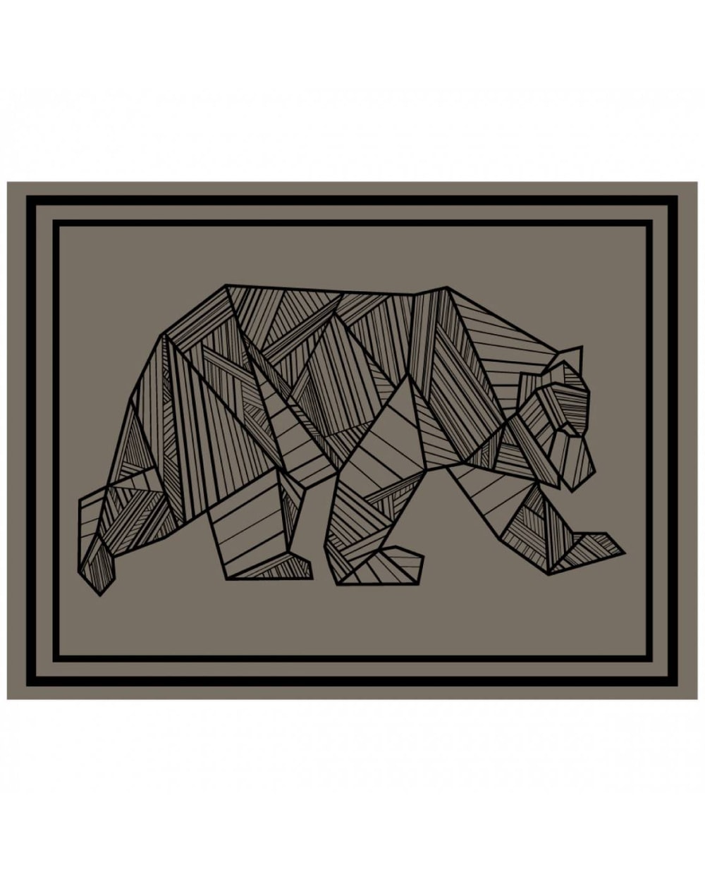 Kuma Bear Outdoor Mat - 12’ x 9’