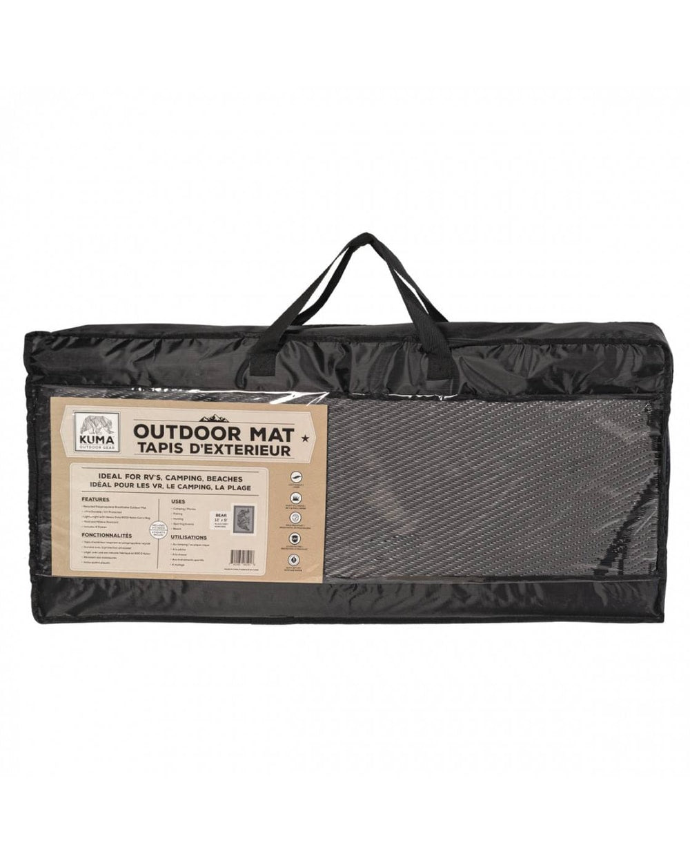 Kuma Bear Outdoor Mat - 12’ x 9’