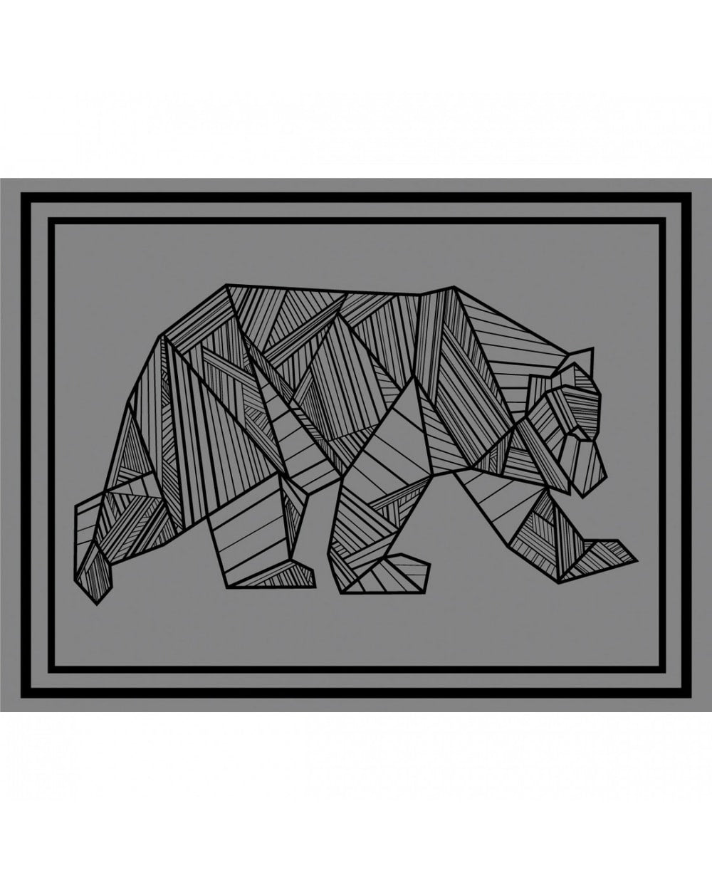 Kuma Bear Outdoor Mat - 12’ x 9’