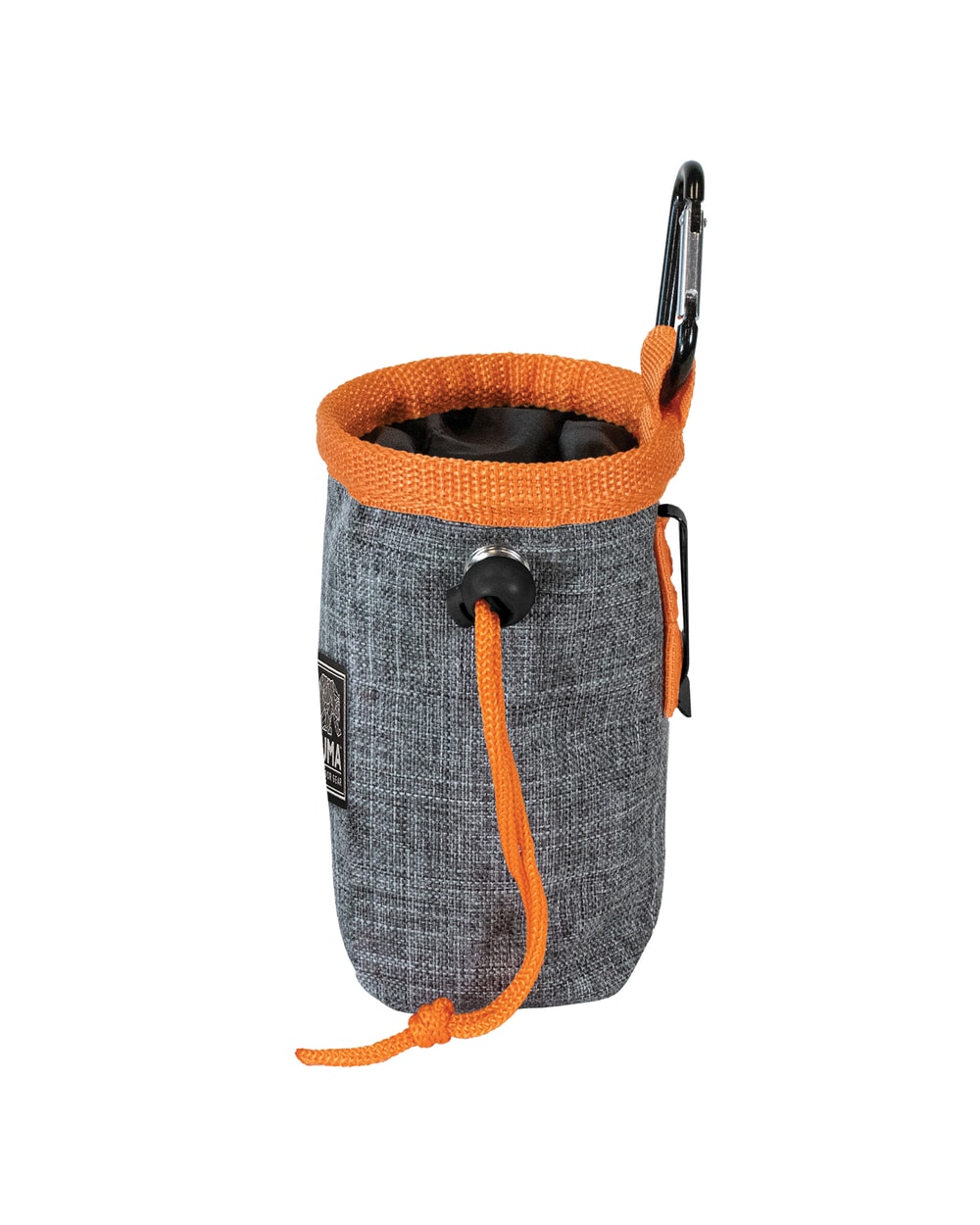 Kuma Good Dog Treat Pouch - GREY/ORANGE