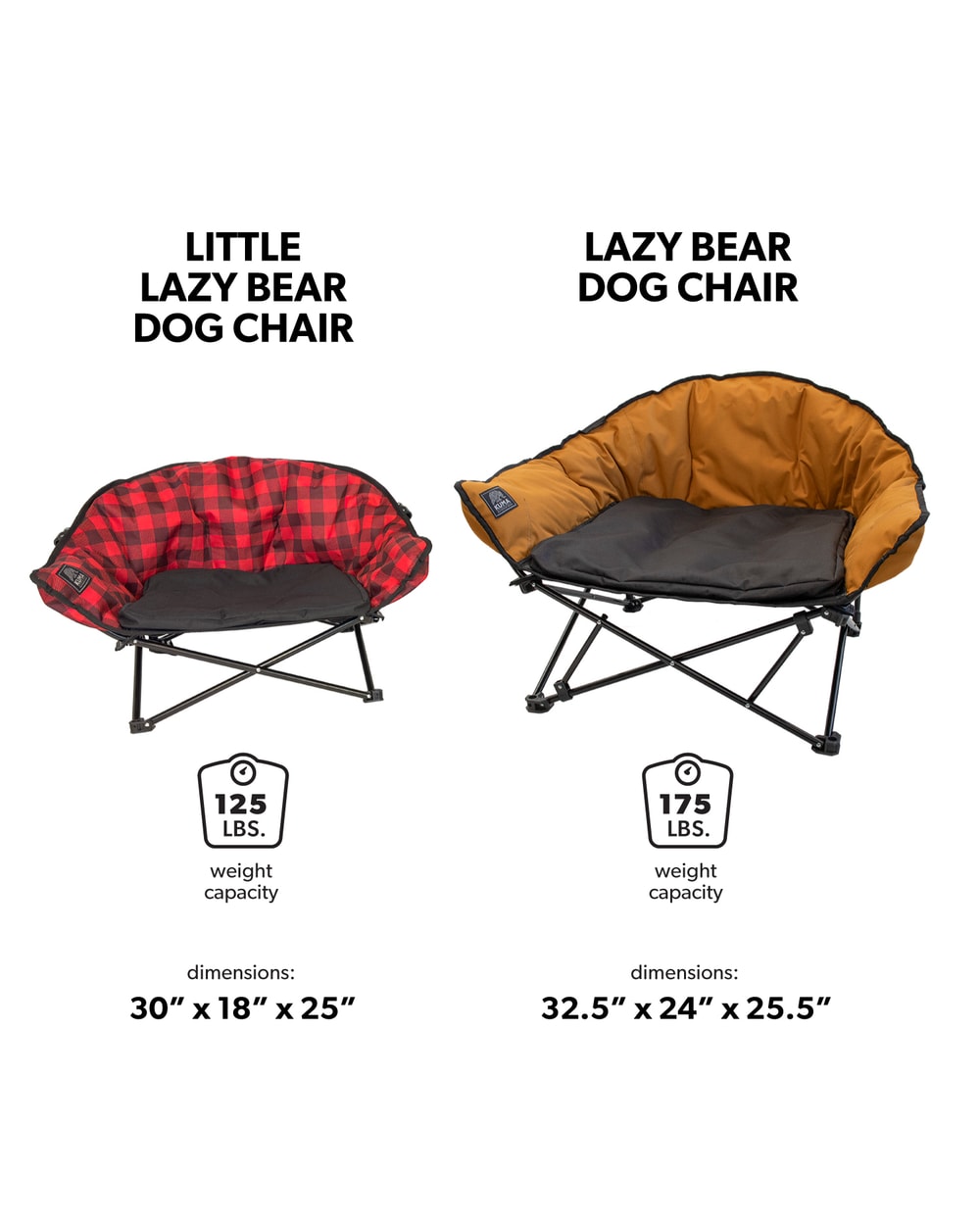 Kuma Little Lazy Bear Dog Chair