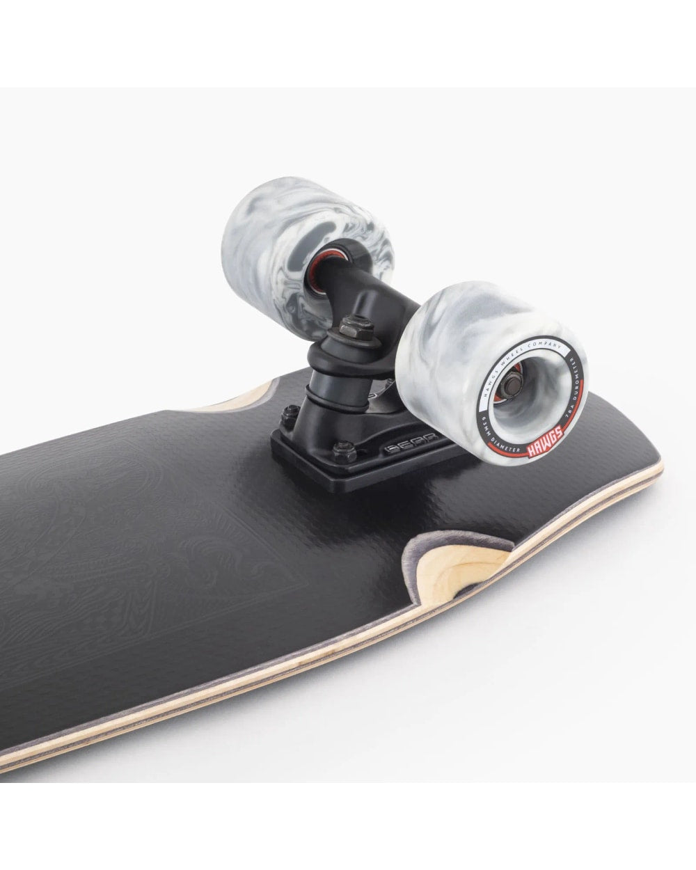 Landyachtz Dinghy Coffin - Stealth Card Longboard