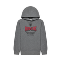 Fox Youth Go Race Fleece Pullover Hoodie - Heather Graphite - front