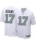 Las Vegas Raiders Davante Adams Game Jersey- White