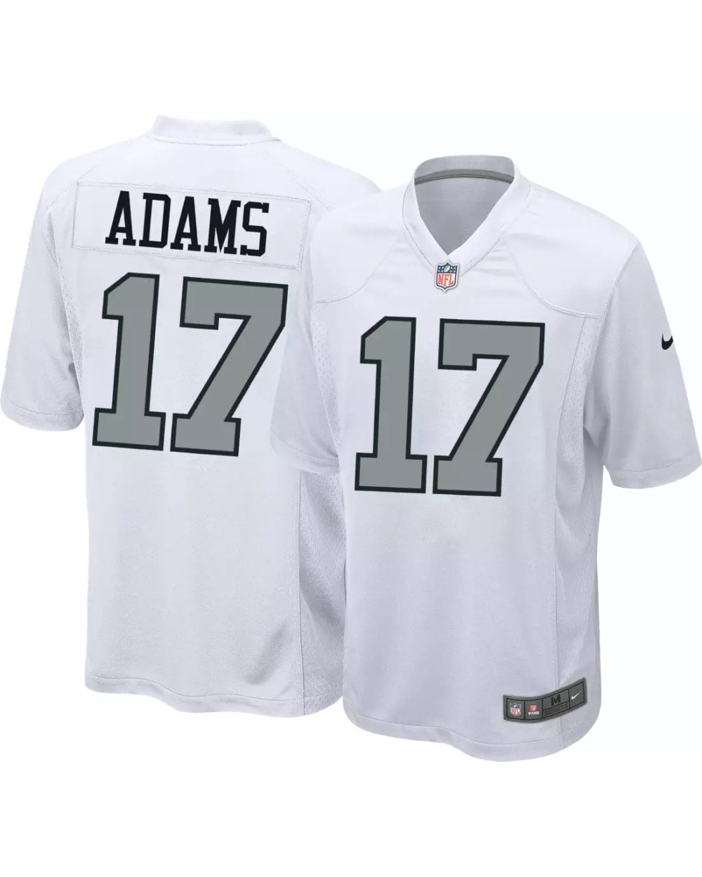 Las Vegas Raiders Davante Adams Game Jersey- White