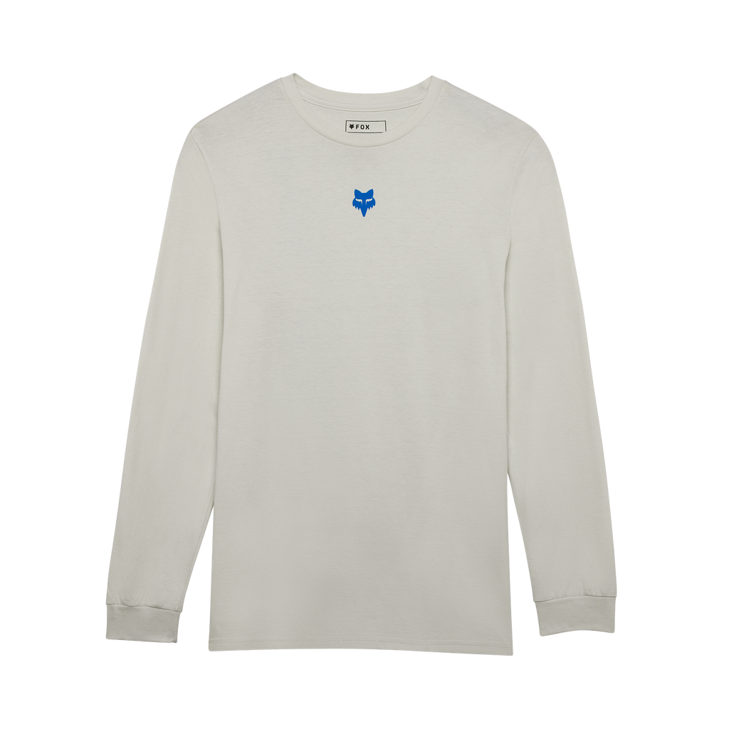 Fox Race Spec Long Sleeve Premium Tee Light Grey front