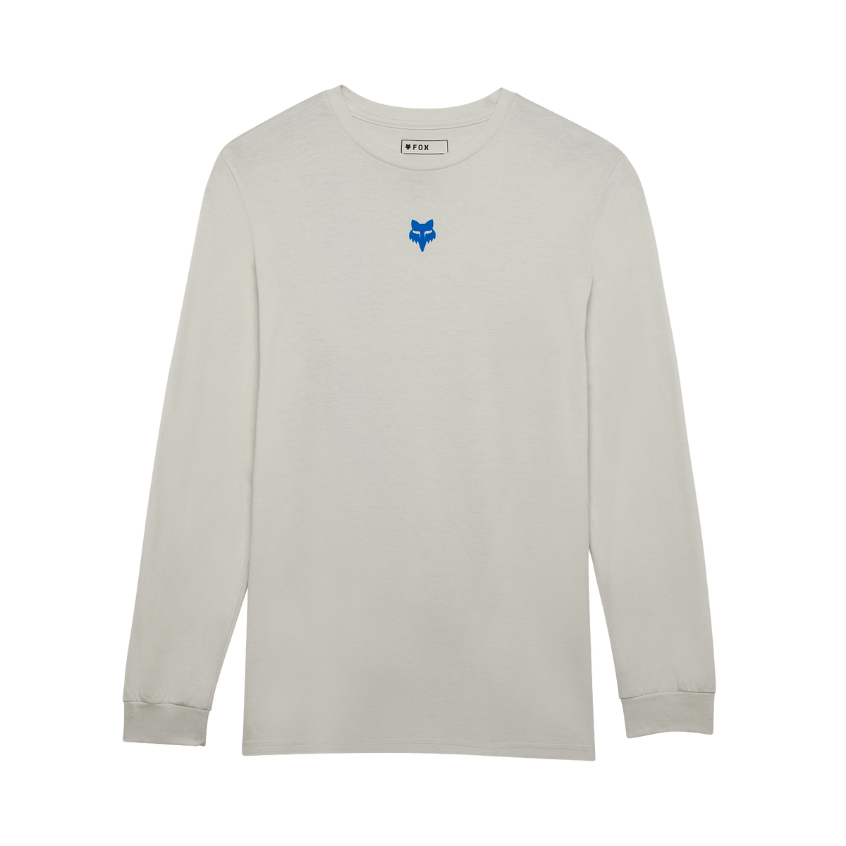 Fox Race Spec Long Sleeve Premium Tee Light Grey front