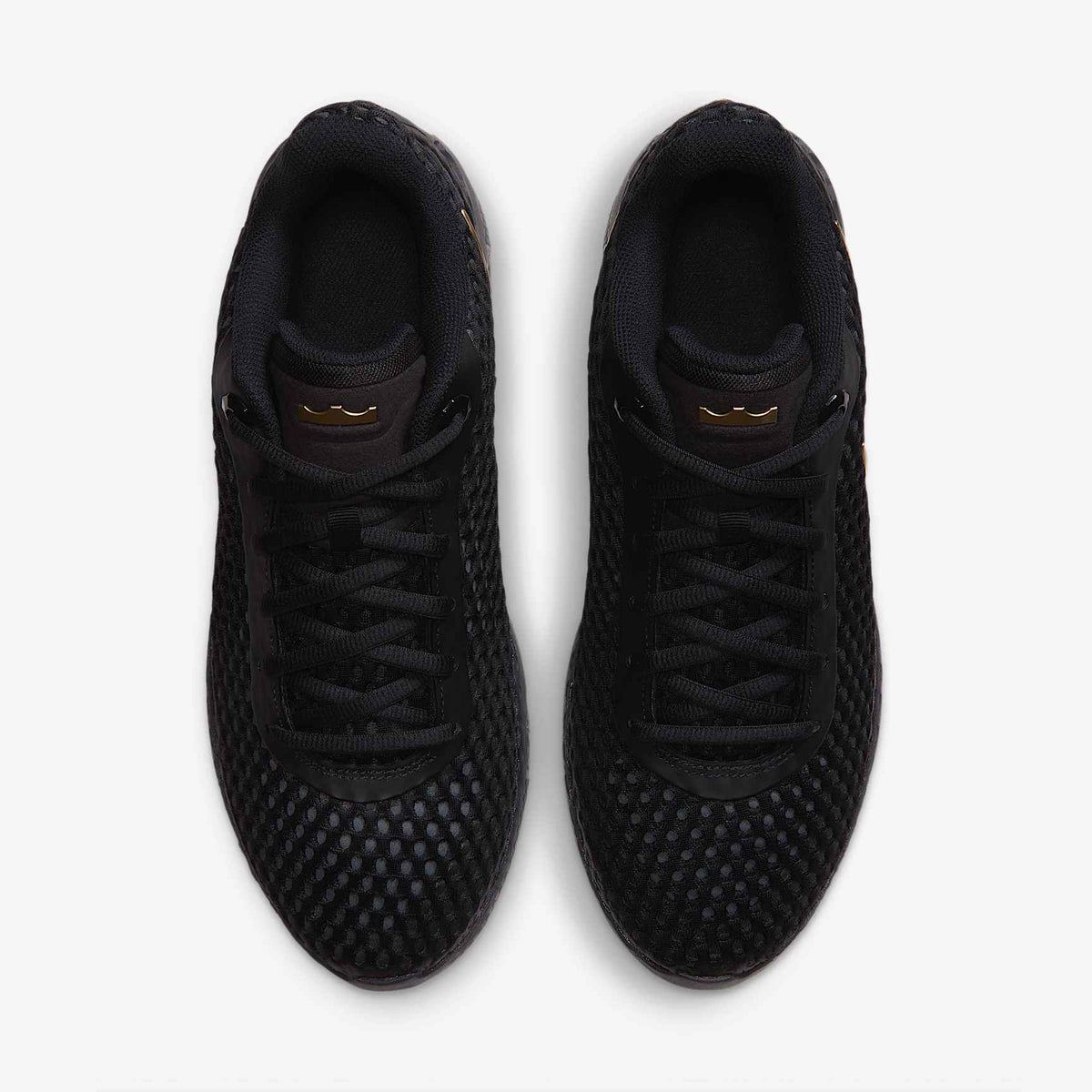 Nike Men's LeBron Witness 10 Basketball Shoes - Black, top