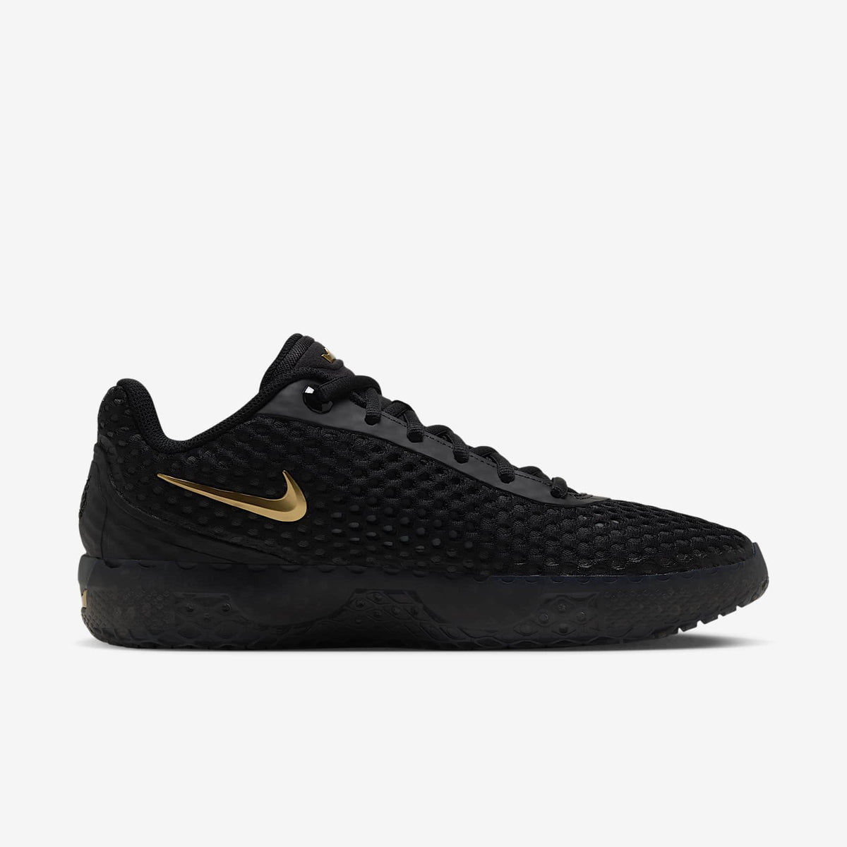 Nike Men's LeBron Witness 10 Basketball Shoes - Black, inner side