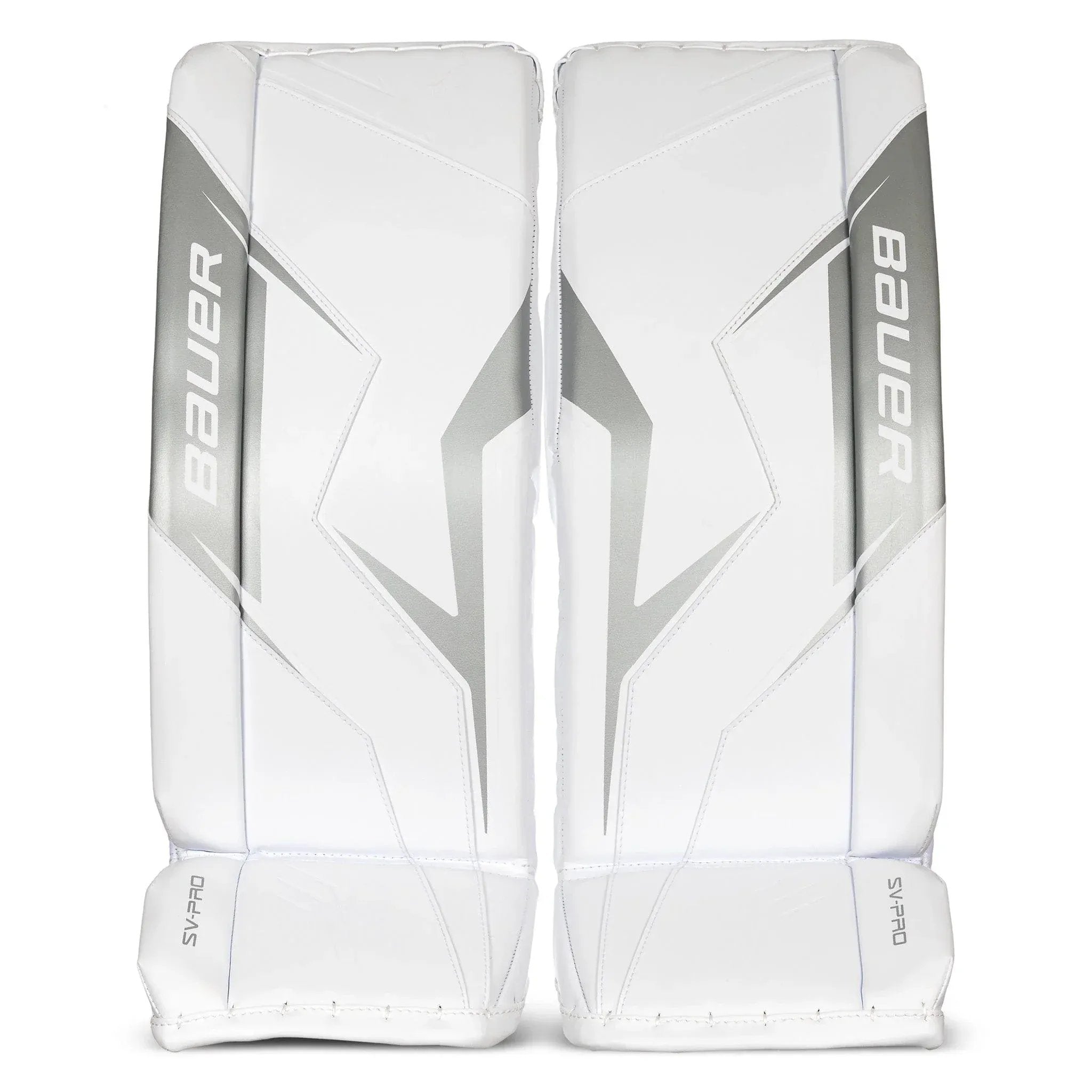 Bauer SV-Pro Junior Goalie Leg Pads - white