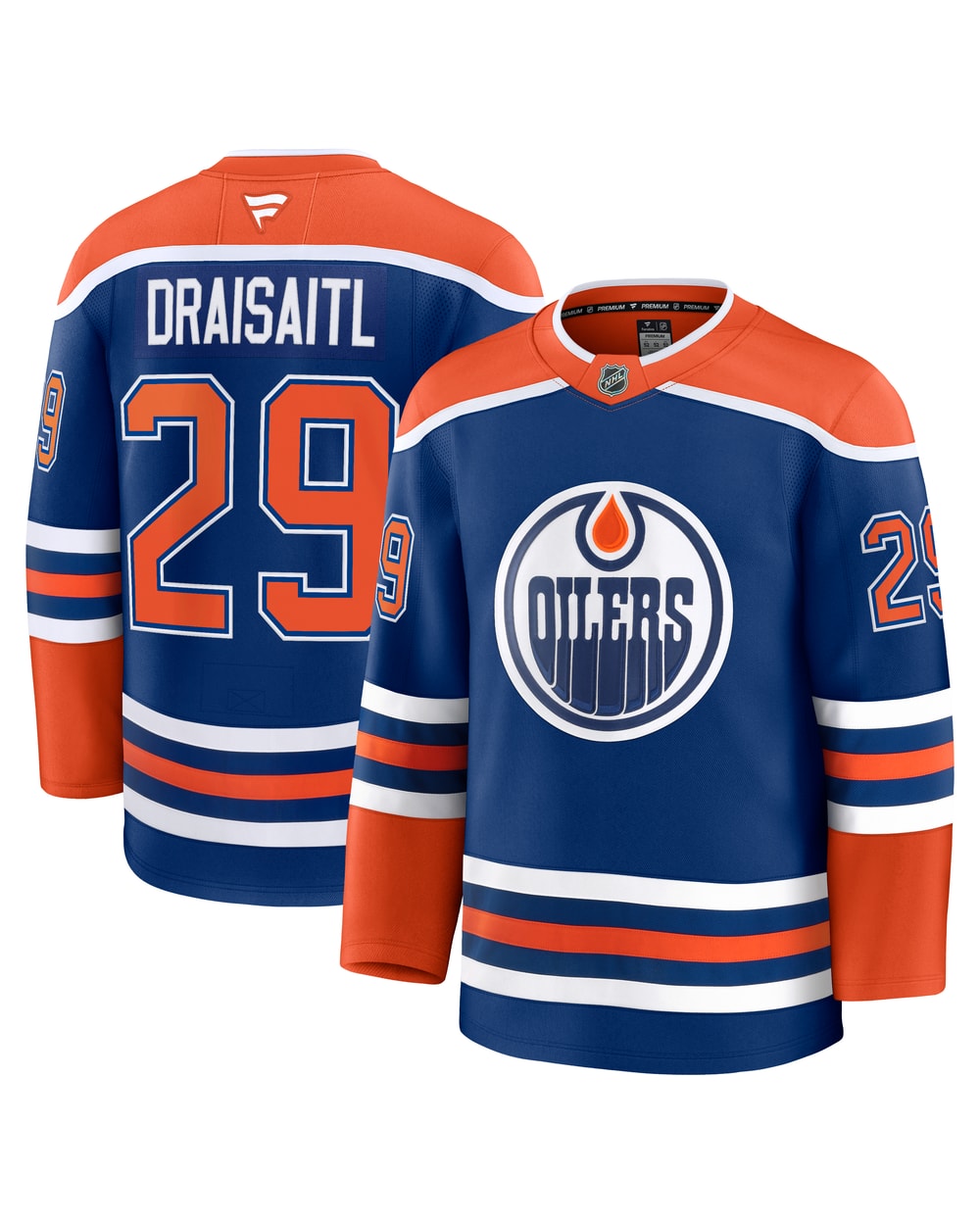 Fanatics Edmonton Oilers Leon Draisaitl Home Premium Jersey