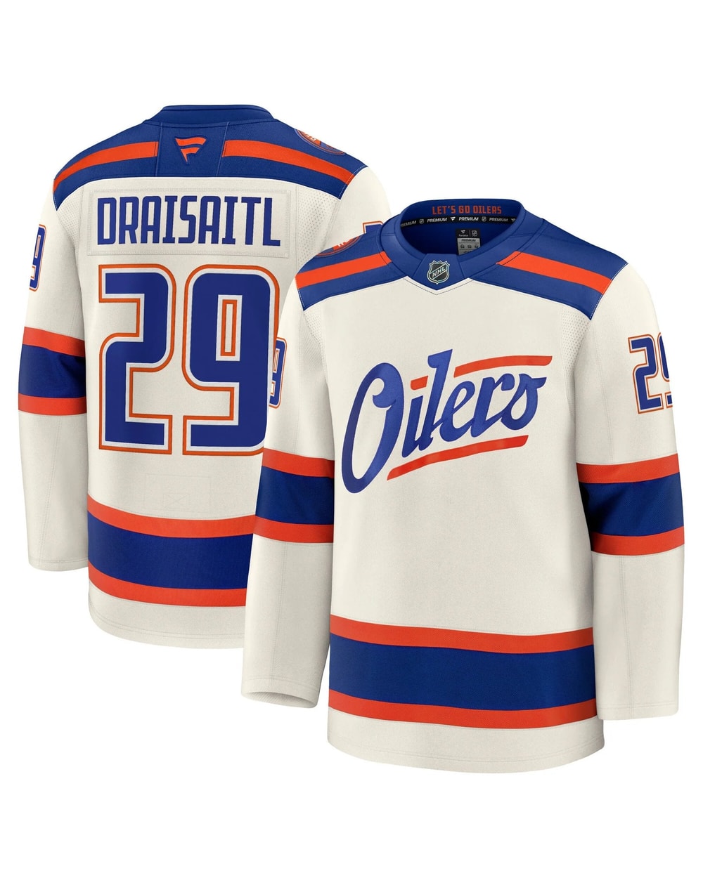 Fanatics Edmonton Oilers Alternate Premium Jersey - Leon Draisaitl