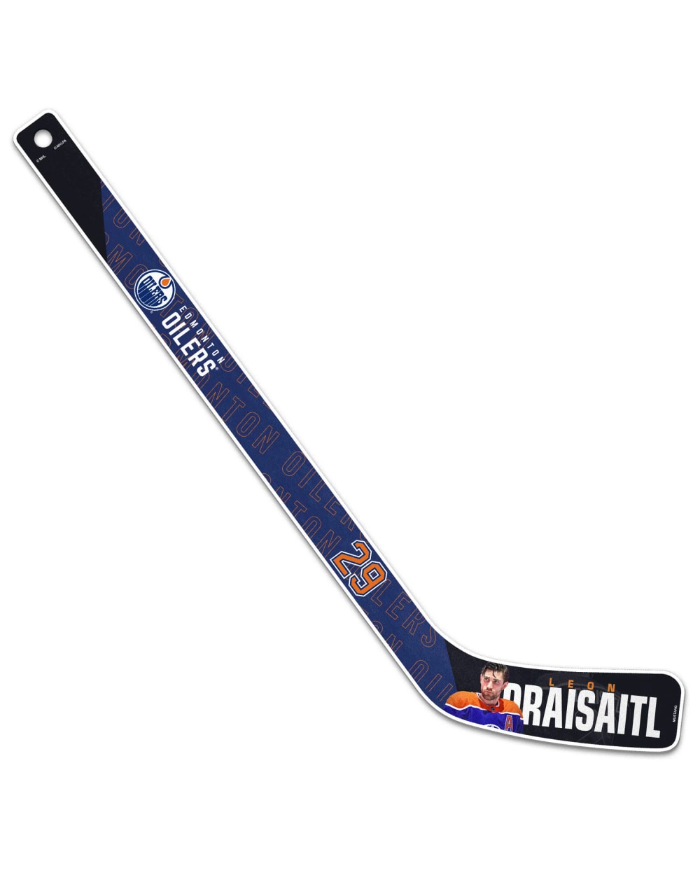 Mustang Leon Draisaitl Edmonton Oilers Player Mini Stick